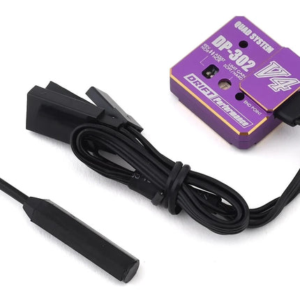 Yokomo DP-302V4 Drift Steering Gyro (Purple) YOKDPP-302V4PB