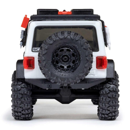 Axial SCX30 Jeep Wrangler JLU 1/30 4WD RTR Scale Mini Crawler White AXI2261T2
