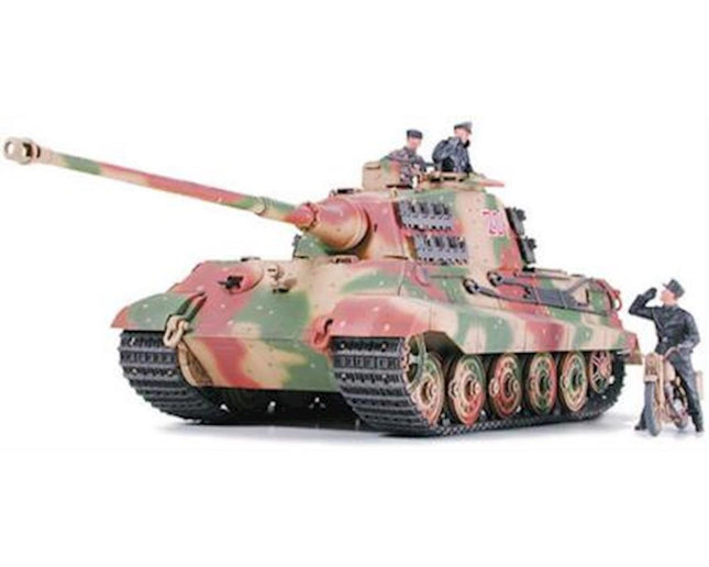Tamiya 1/35 German King Tiger Tank Model Kit (Ardennes Front) TAM35252