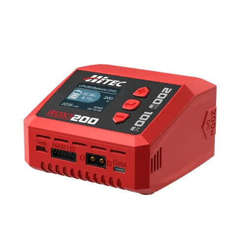 Hitec RDX1 200 AC/DC Multi-Function Smart Charger 44346 New!!