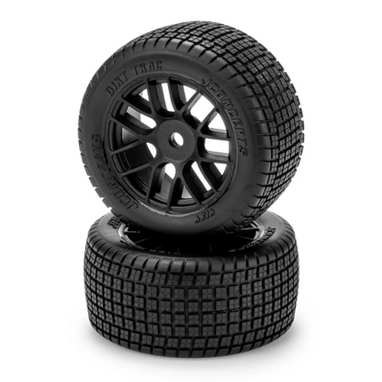 JConcepts Losi® NASCAR® 1/12 Dirt Trac Pre-Mounted Oval Tires JCO4194-3053916