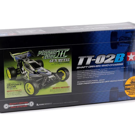 Tamiya Plasma Edge II TT-02B 1/10 4WD Electric Buggy Kit (Gun Metal) TAM47446