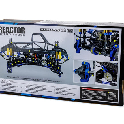 JConcepts Reactor Stage 2 "Wolf" 1/10 Electric 4x4 Monster Truck Kit Racer 9009