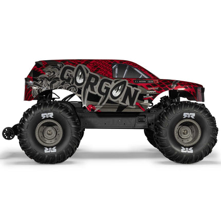 Arrma Gorgon 223S 1/10 RTR Brushless 2WD Monster Truck (Red) ARA3530T2
