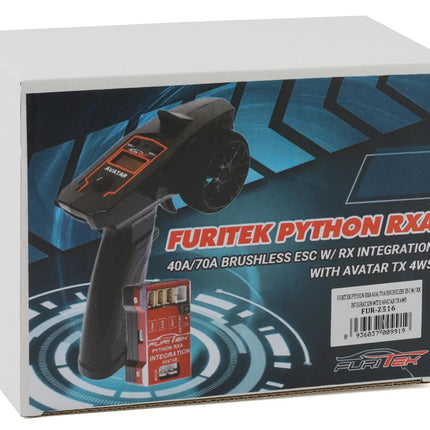 Furitek Python RXA 40A/70A Brushless ESC/RX Combo w/Avatar 4WS Transmitter