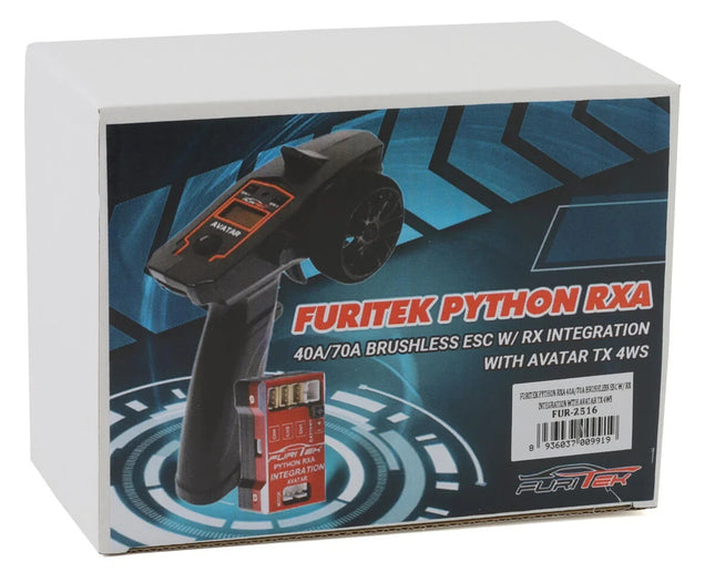 Furitek Python RXA 40A/70A Brushless ESC/RX Combo w/Avatar 4WS Transmitter