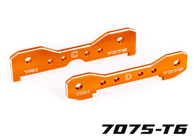 Tie Bars Rear 7075-T6 Aluminum Orange-Anodized Sledge TRA9630T