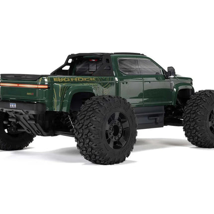 Arrma Big Rock 4X4 V4 223S DSC 1/10 RTR Brushless 4WD Monster Truck Green w/SLT3