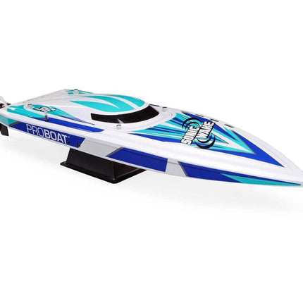 PRO BOAT PRB08032V2T2 Sonicwake V2 36" Self-Righting Brushless Deep-V RTR White