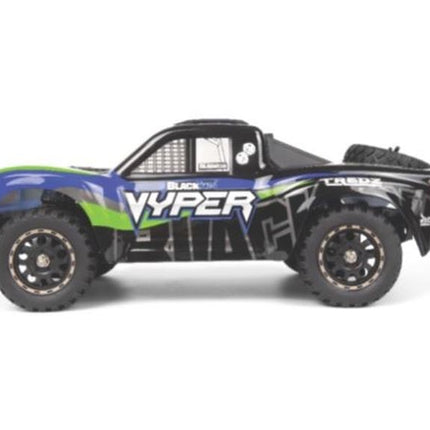 BlackZon Vyper SC 1/16 4WD Electric RTR - Blue/Green BZN540274