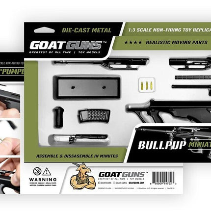 Goat Guns 1/3 Scale Die Cast Bullpup Model, Black