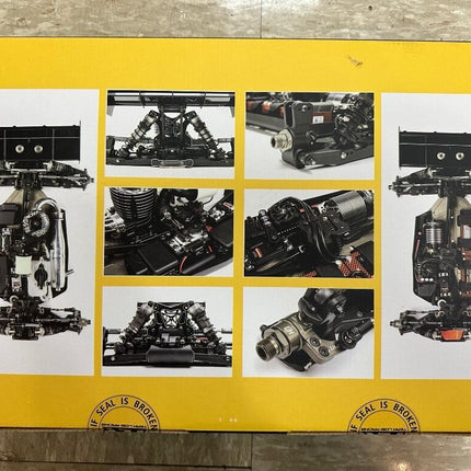 Team Losi Racing 8IGHT-X/E 2.0 Combo Nitro/Electric 1/8 4x4 Off-Road Buggy Kit