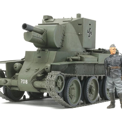Tamiya 1/35 Finnish Army Assault Gun BT-42 Armored Vehicle Plastic Model Kit
