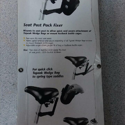 Topeak Seat Post Pack Fixer C1003 Brand New!!