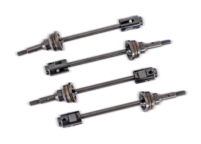 Traxxas WideMaxx Steel CV Driveshafts & Drive Cups (4) TRA10789X