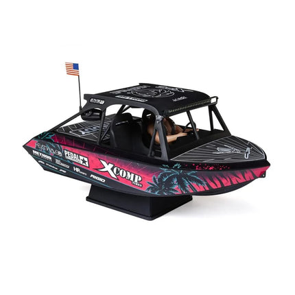 Pro Boat 1/6 24" Jetstream Jet Boat RTR (Shreddy) Black PRB08051T1