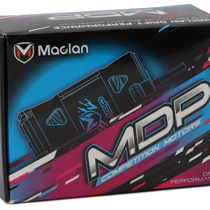 Maclan MCL1094 MDP Drift Performance Brushless Sensored Motor (10.5T) Black/Red