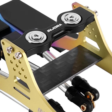 Injora Axial SCX24 Titanium LCG Comp 1/24 Crawler Chassis Kit Rainbow SCX24-199