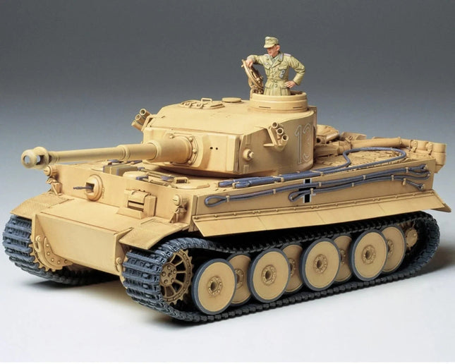 Tamiya 1/35 German Tiger I Initial Prod. Tank Plastic Model Kit TAM35227