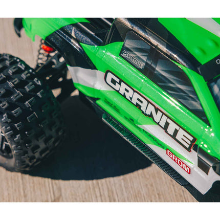Arrma Granite Grom MEGA 4WD 380 Brushed 1/18 Monster Truck RTR Green ARA2102T3