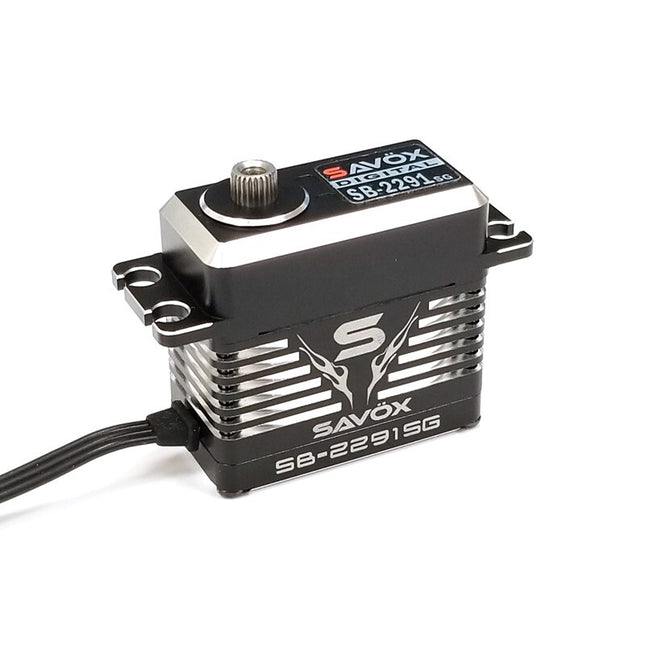 Savox Monster High Speed Brushless Servo, Black Edition, 0.05sec / 250oz @ 7.4V