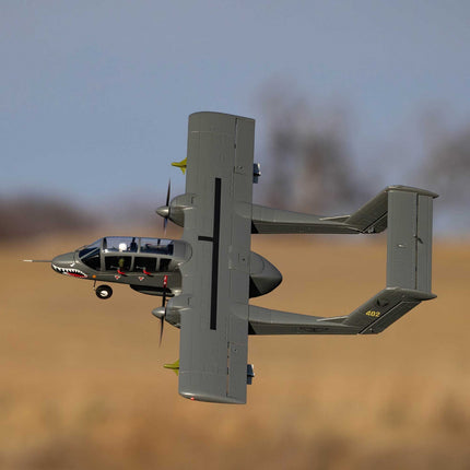 E-flite Micro OV-10 Bronco BNF Basic Electric Airplane (645mm) EFLU35050