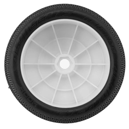 JConcepts Relapse 4.0" Pre-Mounted 1/8 Truggy Tires (2) (White) Green JCO4006-12