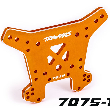 Shock Tower Rear 7075-T6 Aluminum Orange-Anodized Sledge TRA9638T NEW!!