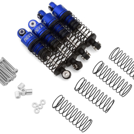 NEXX Racing Redcat Ascent-32 37mm Aluminum Threaded Oil-Filled Shocks (Blue