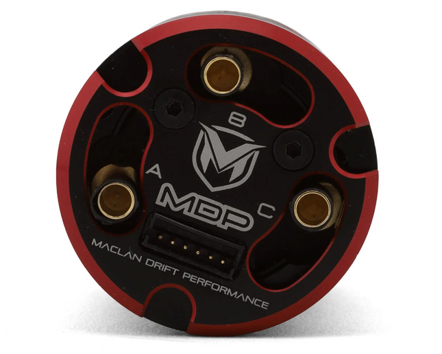 Maclan MCL1097 MDP Drift Performance Brushless Sensored Motor (13.5T) Black/Red