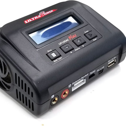 Ultra Power UP100AC Plus 100W Multi-Chemistry AC/DC Charger UPTUP100AC New!