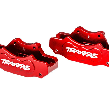 Traxxas 10951-RED Aluminum Red Brake Calipers Funco (L&R) TRA10951RED