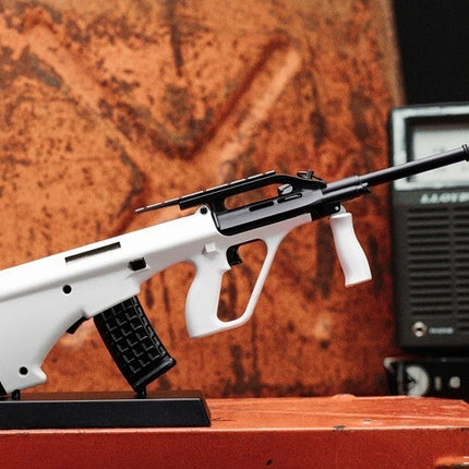 GoatGuns 1/3 Scale Die Cast Bullpup Model, White