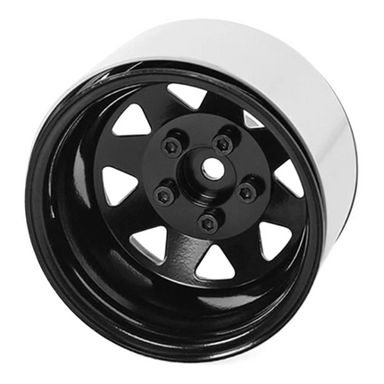 RC4WD Z-W02435-Lug Deep Dish Wagon 1.9" Beadlock Wheels Black