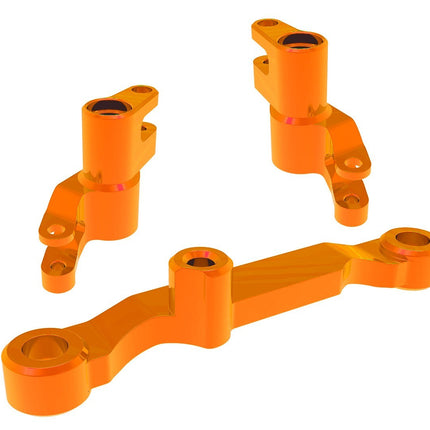 Traxxas Steering Bellcranks Aluminum L/R Orange TRA10743-ORNG