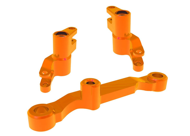 Traxxas Steering Bellcranks Aluminum L/R Orange TRA10743-ORNG