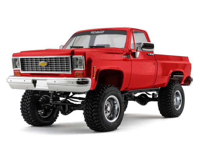 RC4WD Trail Finder 2 LWB RTR Scale Truck w/ Chevy K10 Scottsdale Hard Body Red