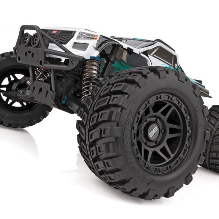 Associated Rival MT8 1/8 Scale 4WD Electric Monster Truck, Teal, RTR ASC20521
