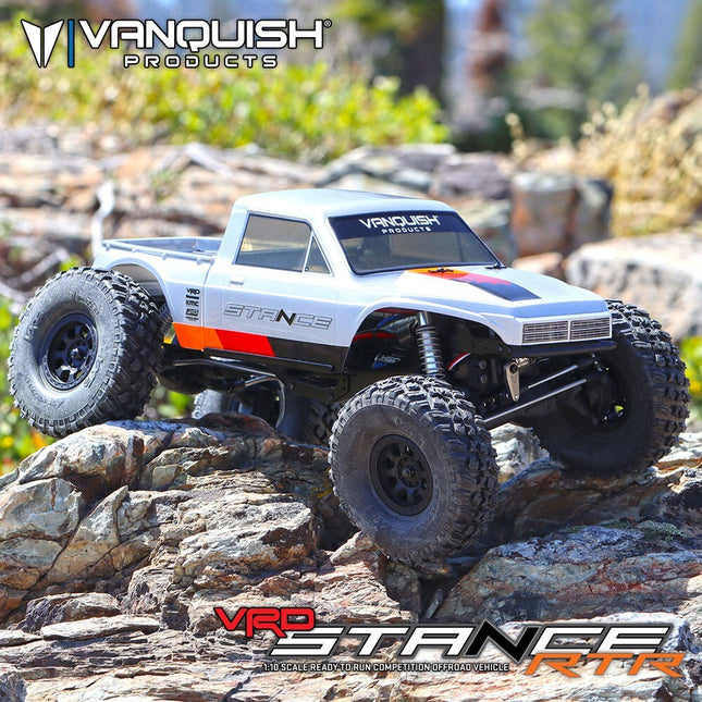 Vanquish Products VRD Stance RTR Portal Axle Comp Rock Crawler Silver VPS09009B