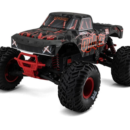 Arrma Quake 223S DSC 1/10 RTR Brushless 2WD Monster Truck (Red) ARA3537T1