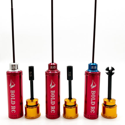 BOLD RC Buckshot 1.5/2.0/2.5/5.5/7.0mm Hex and Nut Driver Tool Set BOL10600