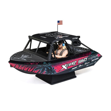 Pro Boat 1/6 24" Jetstream Jet Boat RTR (Shreddy) Black PRB08051T1