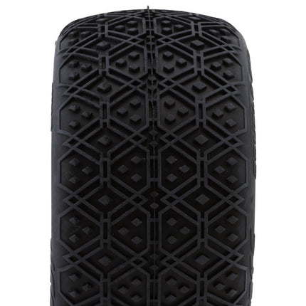 JConcepts 4140-01 Double Bar 2.2" Rear Buggy Off-Road Tires (2) (Blue) JCO414001