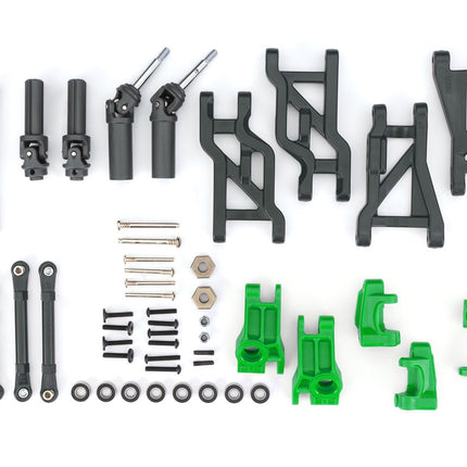 Traxxas Extreme Heavy Duty Driveline & Suspension Upgrade Kit (Green) 9182-GRN