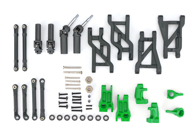 Traxxas Extreme Heavy Duty Driveline & Suspension Upgrade Kit (Green) 9182-GRN