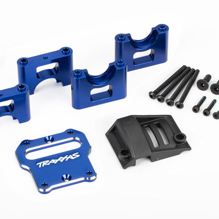 Alum Mount Center Diff Carrier Blue TRA9584X