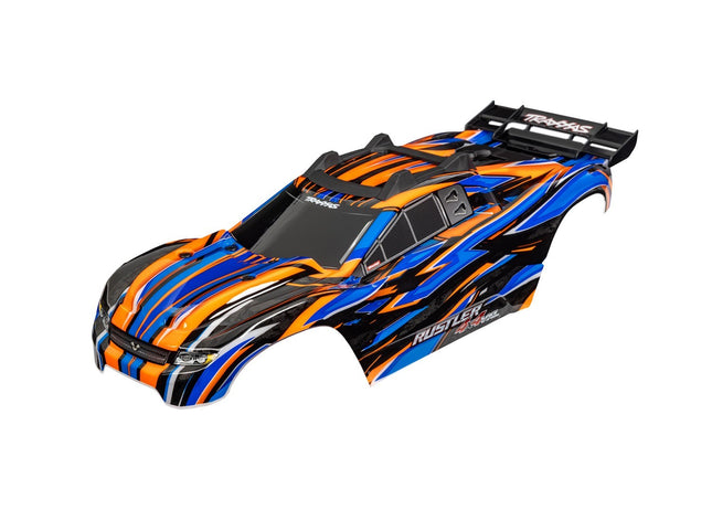 Traxxas 6785-ORNG Rustler 4X4 VXL Body Orange TRA6785ORNG