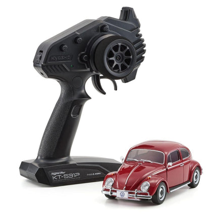 Kyosho MR-04 RWD Mini-Z Readyset w/Volkswagen 1300 Beetle 1966 Body (Ruby Red)