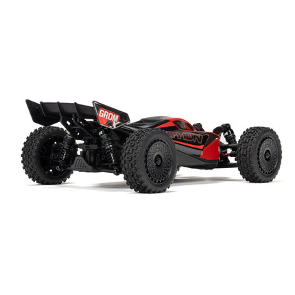 Arrma Typhon Grom 223S BLX 1/18 Brushless RTR 4WD Buggy Red W/Battery/Charger