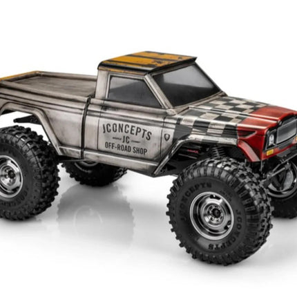 JConcepts JCI Warlord Pre-Trimmed 1/10 Tucked Rock Crawler Body (Clear) (12.3") 